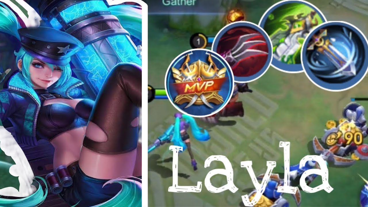16kill !! Layla this game get MVP and triple kill.