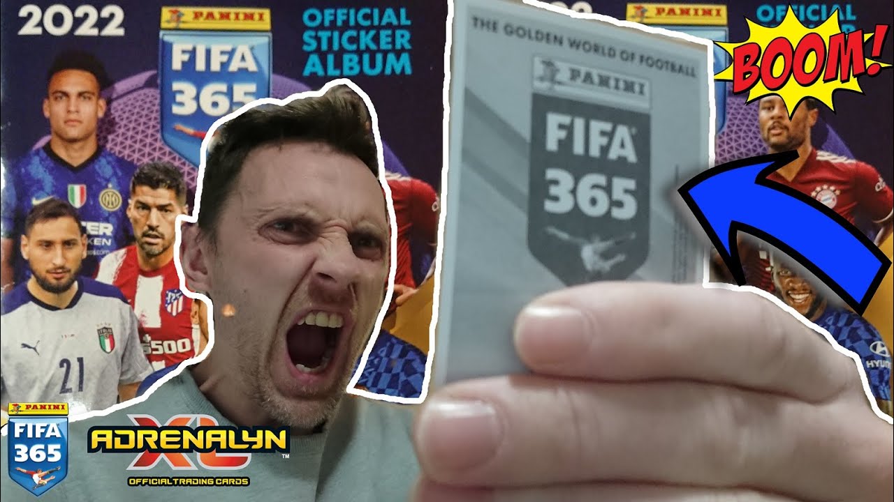 NIE WIERZE ŻE TRAFIŁEM COŚ TAKIEGO!!! NAKLEJKI FIFA 365 2022 PANINI - SZOKUJĄCY UNBOXING!!!