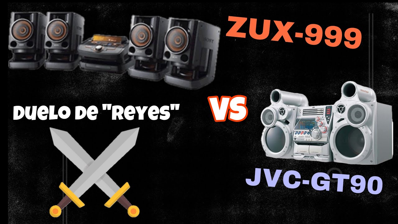 🔊JVC GT90 vs SONY ZUX999 ⚔️ “Enfrentamos las leyendas del BASS’’ Cual Ganará🤔