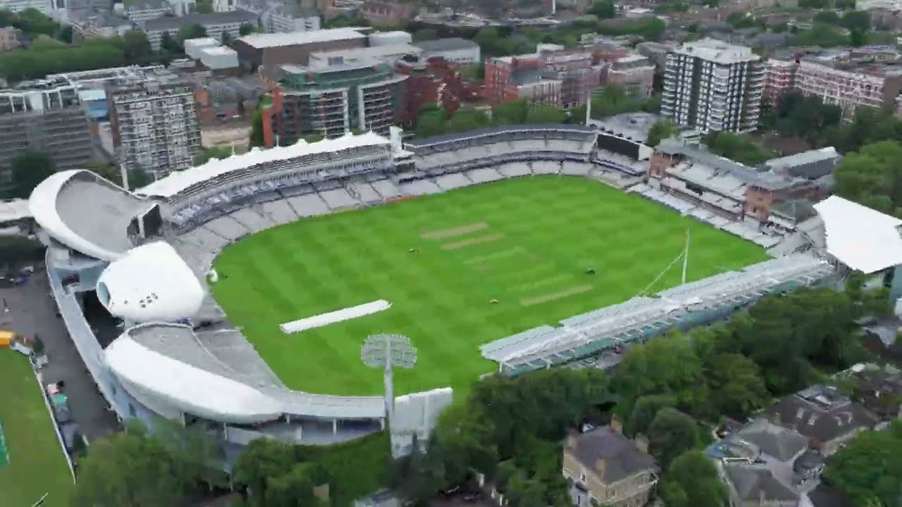 Lord&rsquo;s Cricket Ground From Above&hellip; The Home of Cricket Like You&rsquo;ve Never Seen It 🏏