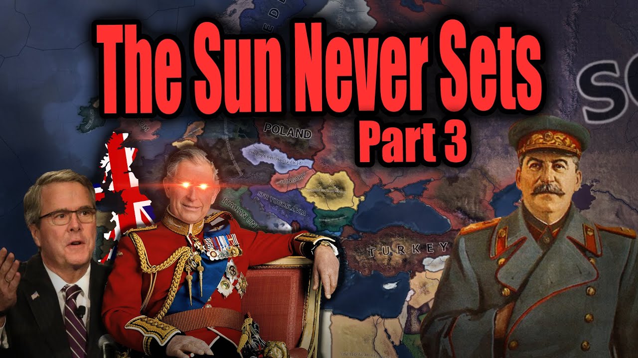 The Sun Never Sets on The New British Empire! | Red World Fan Fork (HOI4)