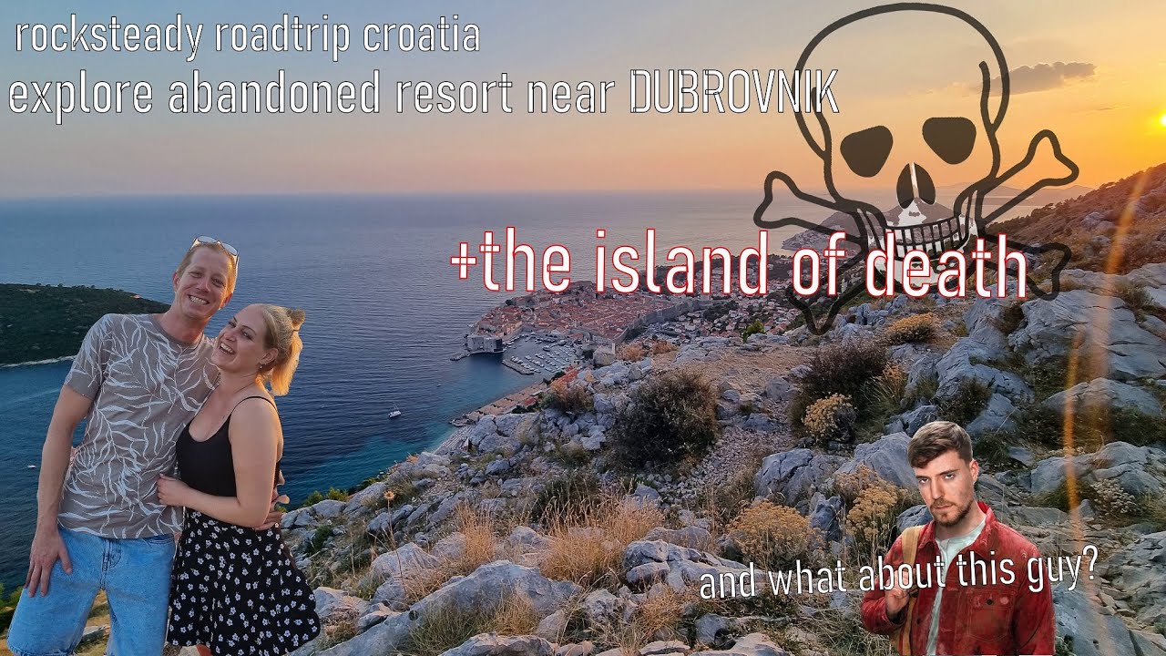 Roadtrip Croatia EP12 Visiting a friend in Dubrovnik exploring abandoned war resorts island of death
