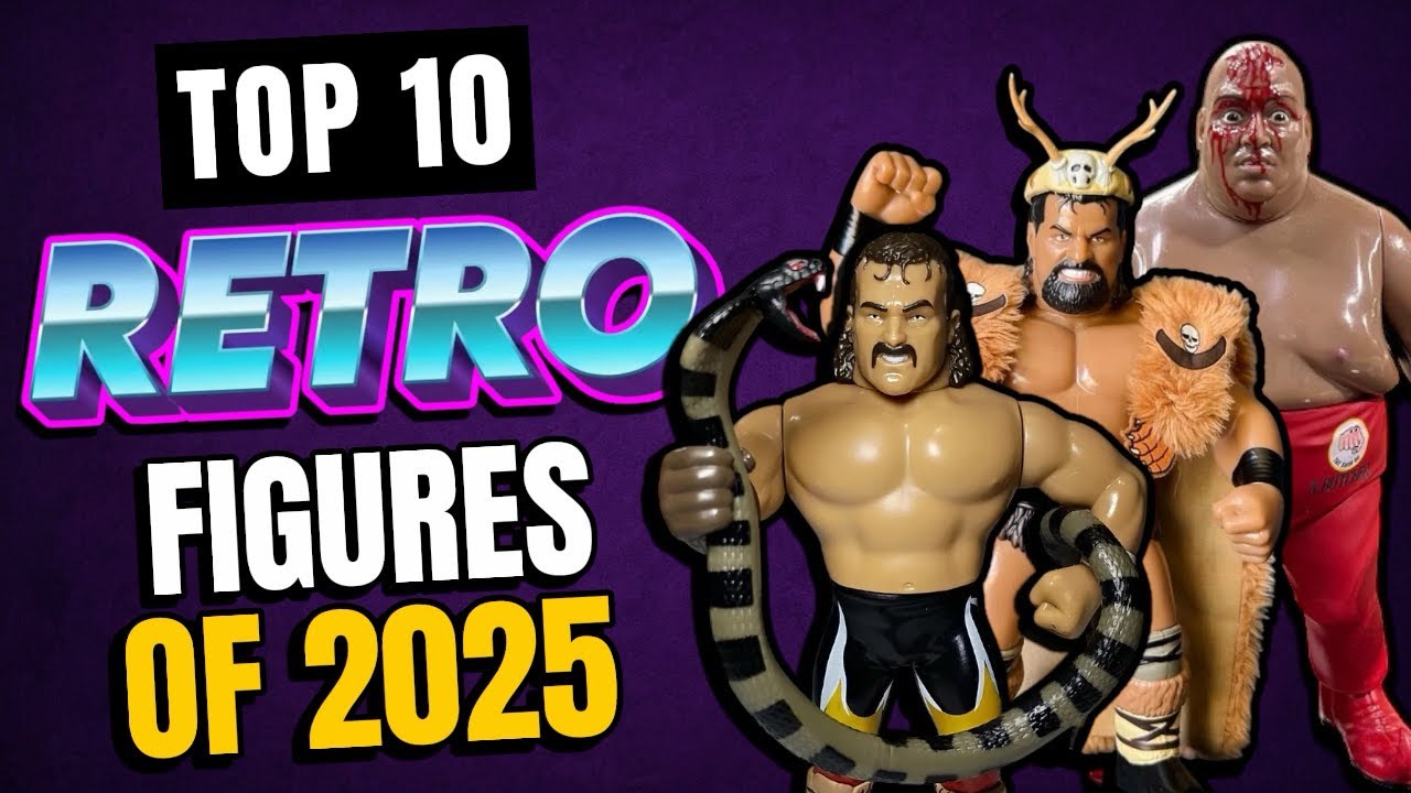 TOP 10 RETRO WRESTLING FIGURES OF 2025🏆