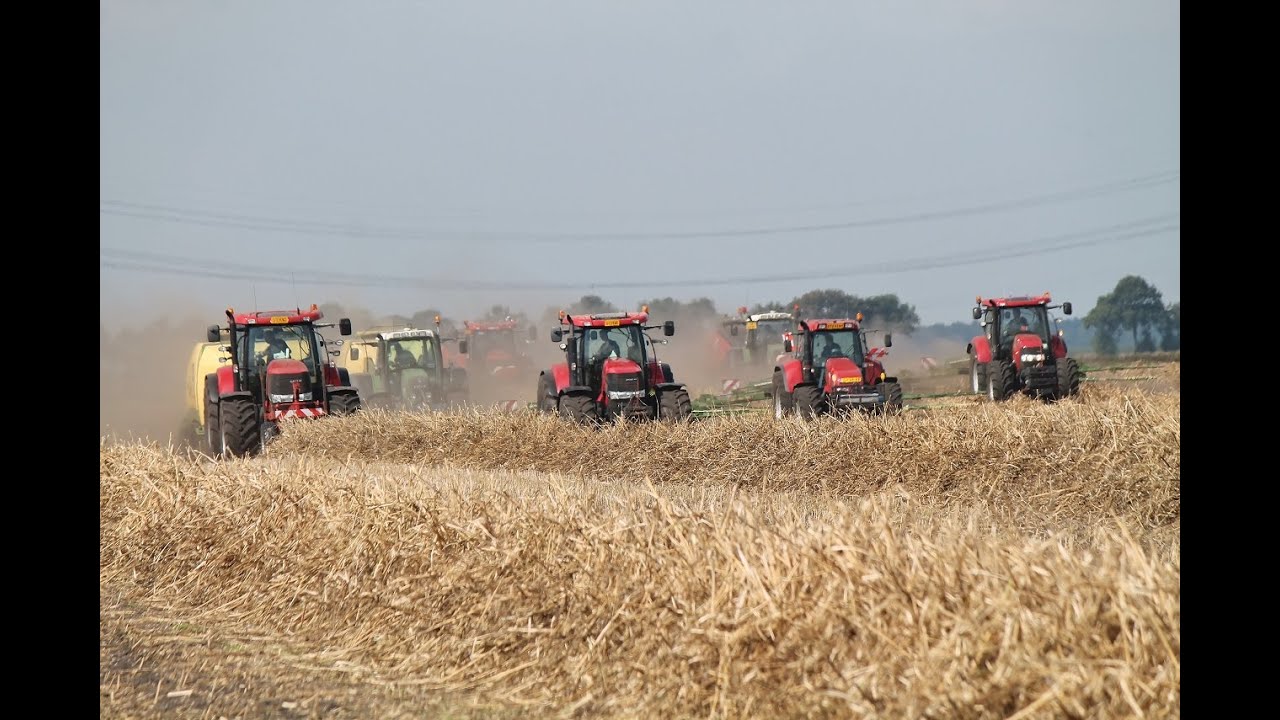 Hennep stro harken en persen bij Hempflax Oude Pekela met 8 combinaties