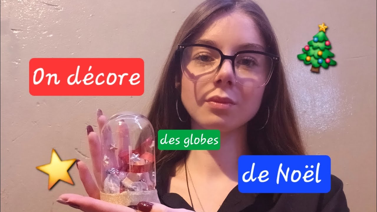 Création globe de Noël 🎉🎄⭐️