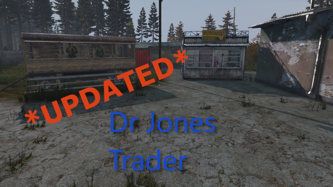 Dayz | Обновлен мод Dr Jones Trader | Руководство по установке