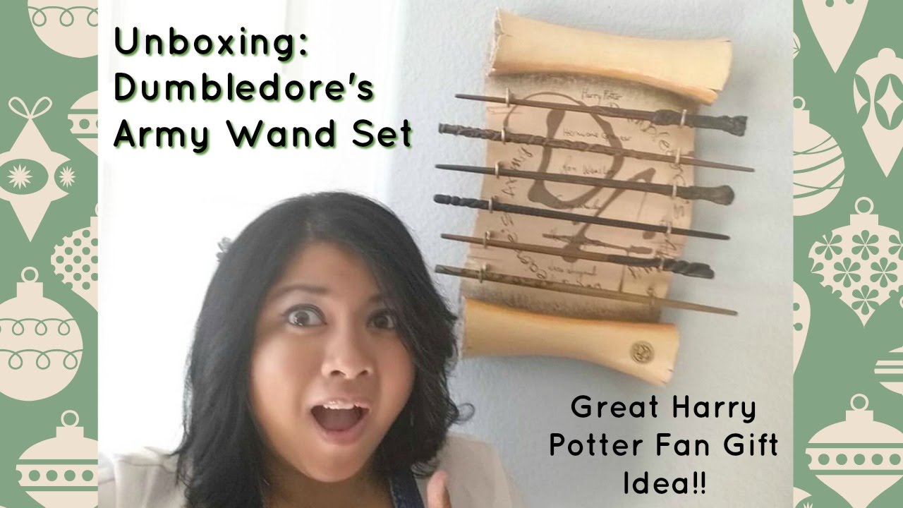 Harry Potter Wand Unboxing - Dumbledore's Army Wand Set