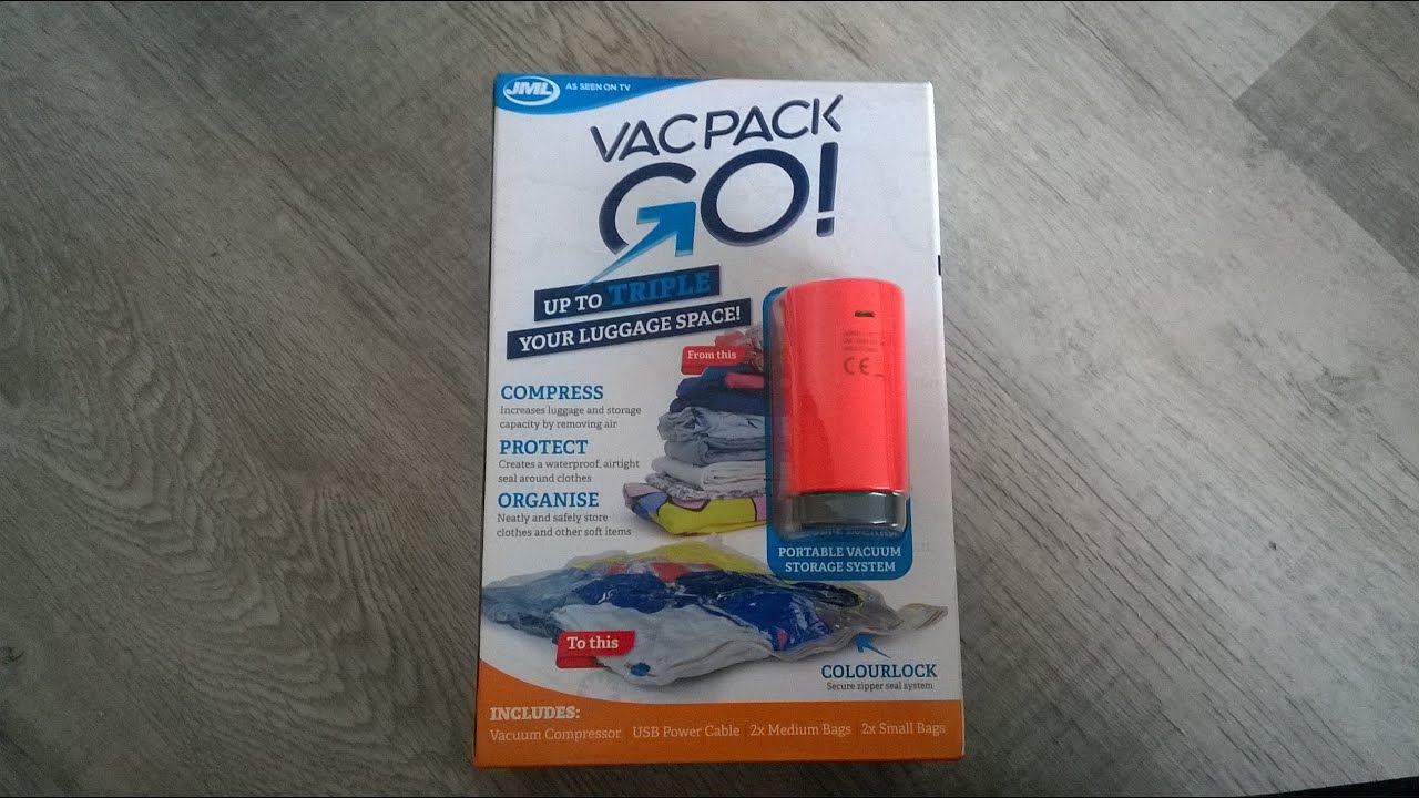 JML Vac Pack Go REVIEW