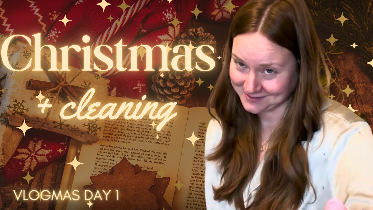 VLOGMAS, ДЕНЬ 1 🎅 Настоящий видеоблог: уборка, декор и приведение своей жизни в порядок