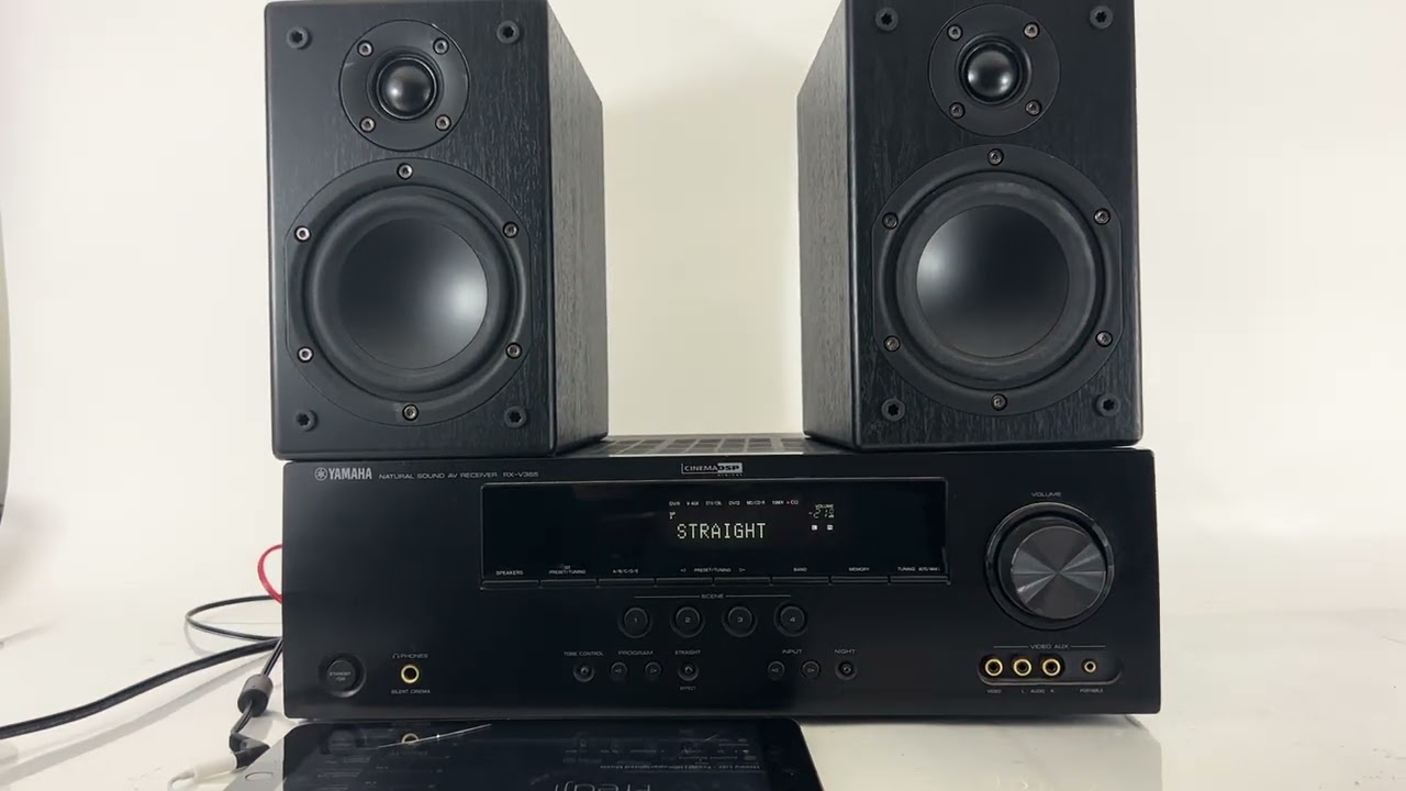 Yamaha RX-V365 5.1 Ch HDMI Home Theater Receiver Stereo System