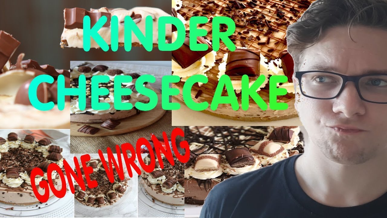 Kinder Cheesecake (Fail?!) - BAKER'S NIGHTMARE