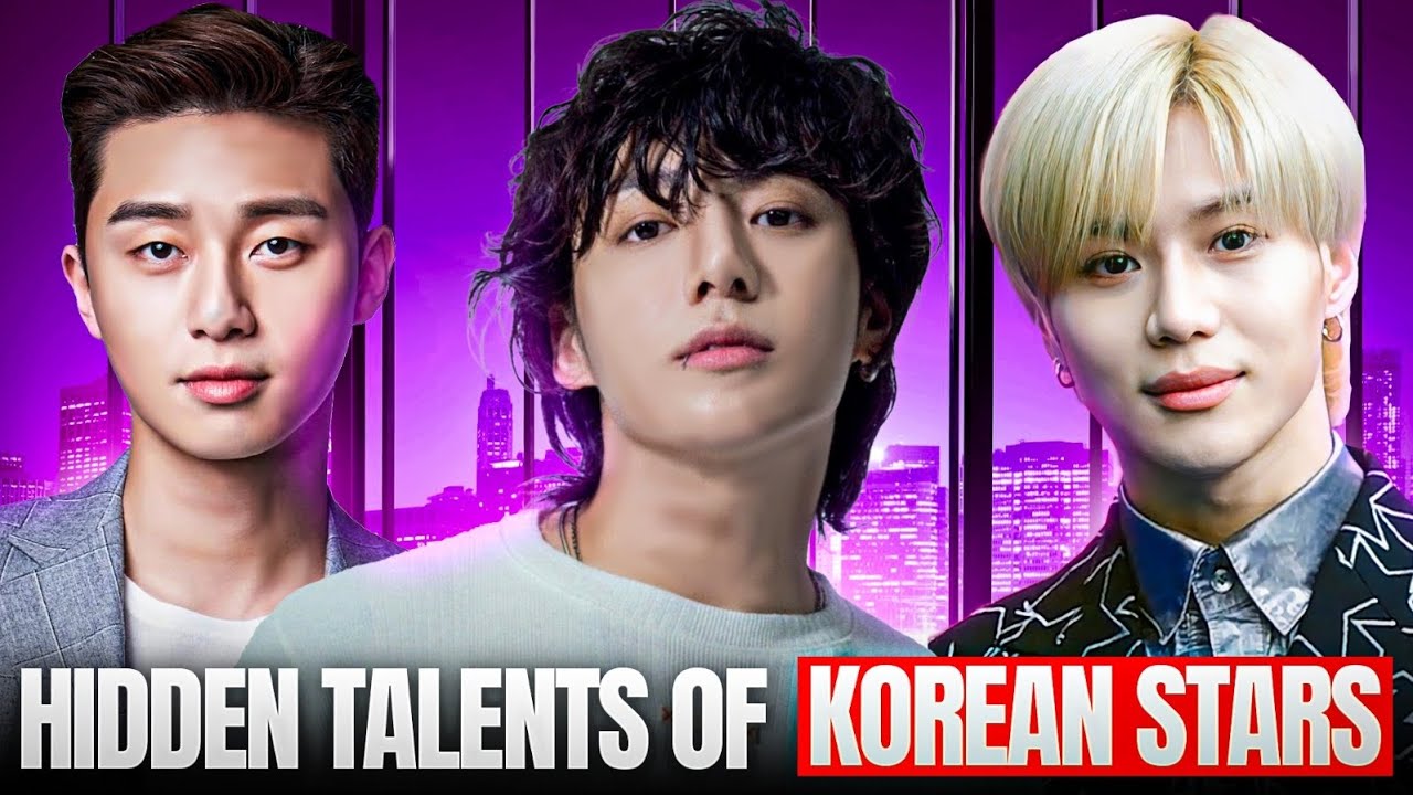 Hidden Talents of Korean Celebrities They Never Showed You | BTS RM, IU, Jungkook, Taemin