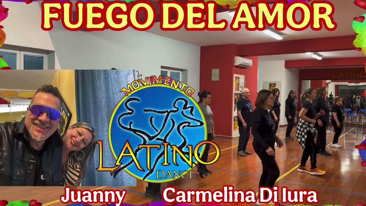 🔥FUEGO🔥DEL AMOR❤️ coreo JUANNY e CARMELINA DI IURA RBL 👇TUTORIAL 👇clicca link in descrizione👇