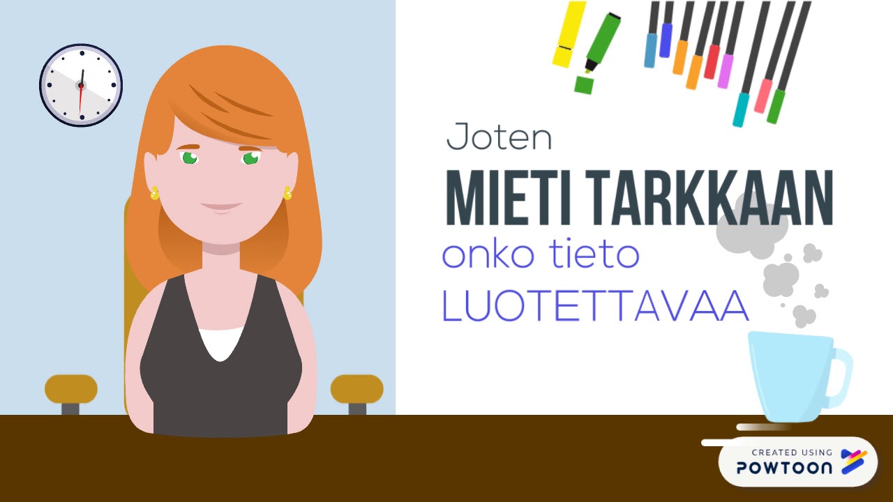 Tiedonhaku opetusvideo alakoulu