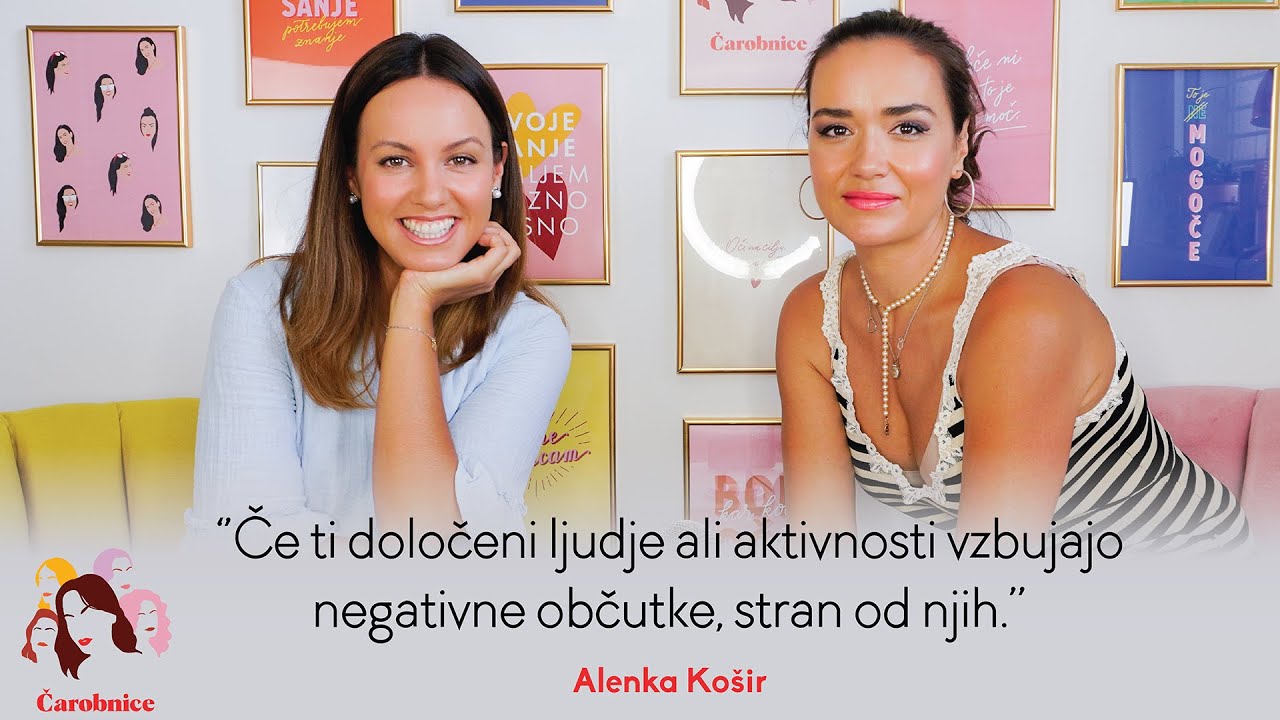 Čarobnice | Alenka Košir o pomembnosti gibanja, spanja ter uravnotežene prehrane