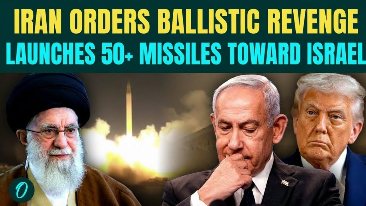 Iran's Ballistic Missiles POUND Israel Breaking: 50+ Missiles FIRED At Israel US-Israel Vs Iran War