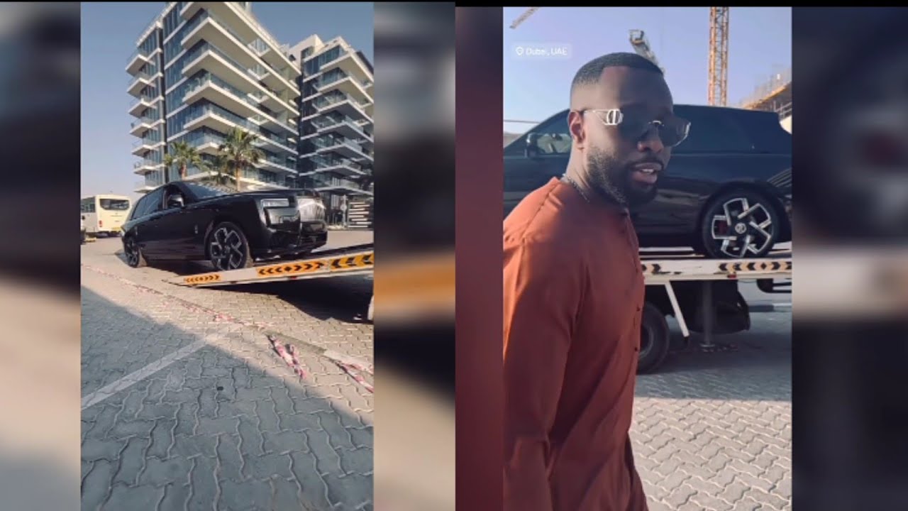 Gims nous présente sa nouvelle voiture, Rolls Royce Cullinan nouvelle édition à 450 000 $