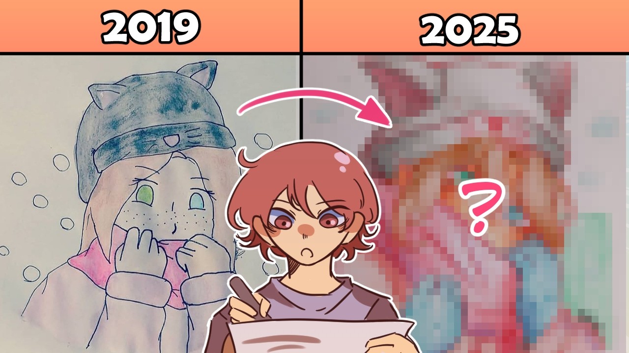 REFAZENDO um desenho ANTIGO!! | Woomer