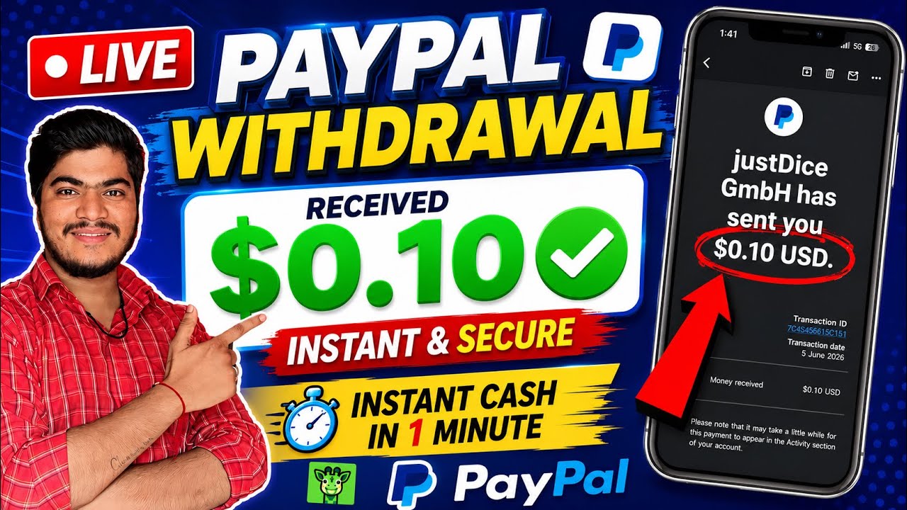 Paypal Earning App With Payment Proof Earn $3 Daily PayPal Cash Live Payment Proof App Cash Giraffe💵