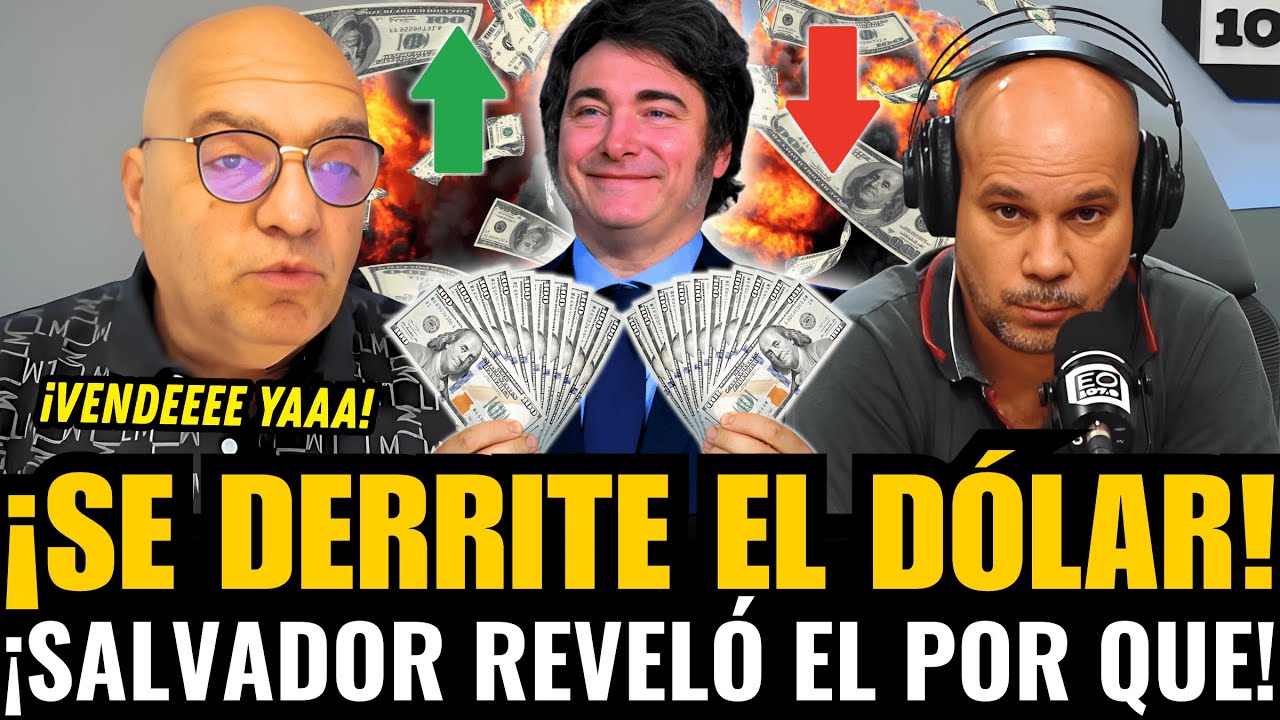 ¡SALVADOR DI STEFANO REVELÓ el POR QUÉ se DERRITE el DÓLAR de MILEI!