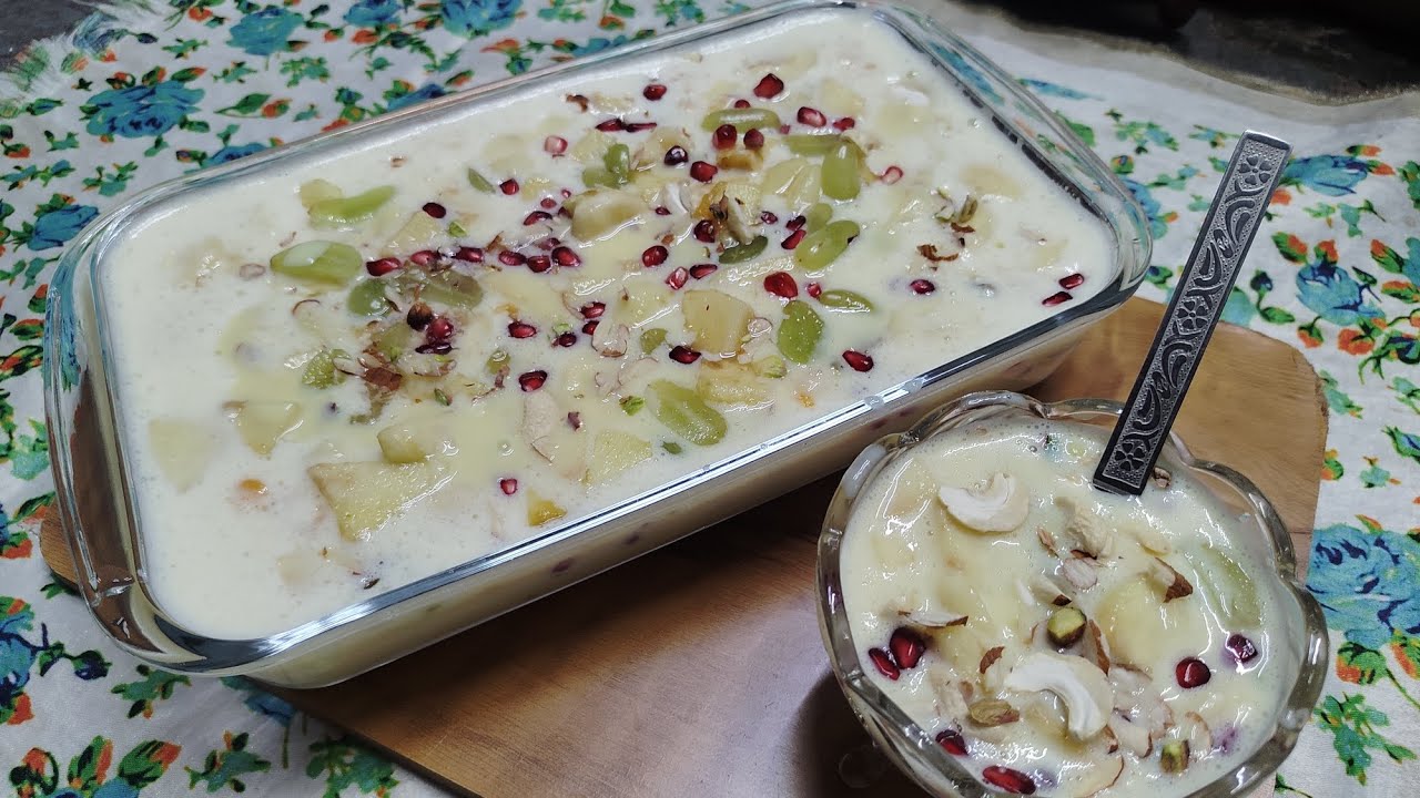 Iftar Mein Banaya Fresh Fruit Custard | Homemade Recipe / Try My Recipe #Suscribe@Mahabubbeekitchen 