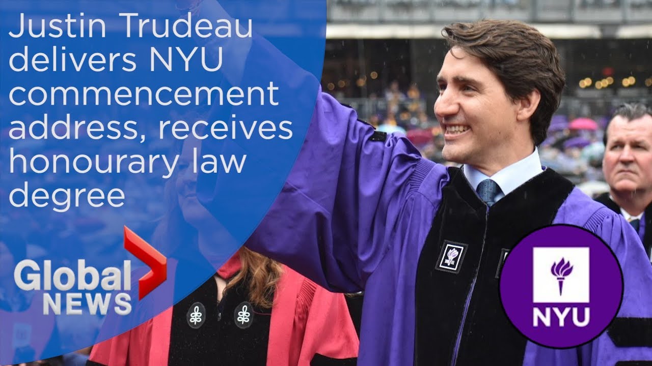 Justin Trudeau's FULL commencement speech to NYU grads at Yankee Stadium