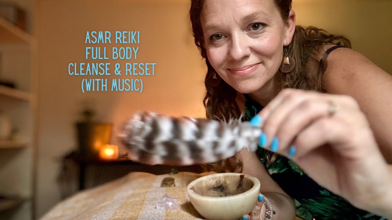 ASMR Рейки-исцеление от первого лица | Очищение и восстановление чакр всего тела | Выщипывание и ...
