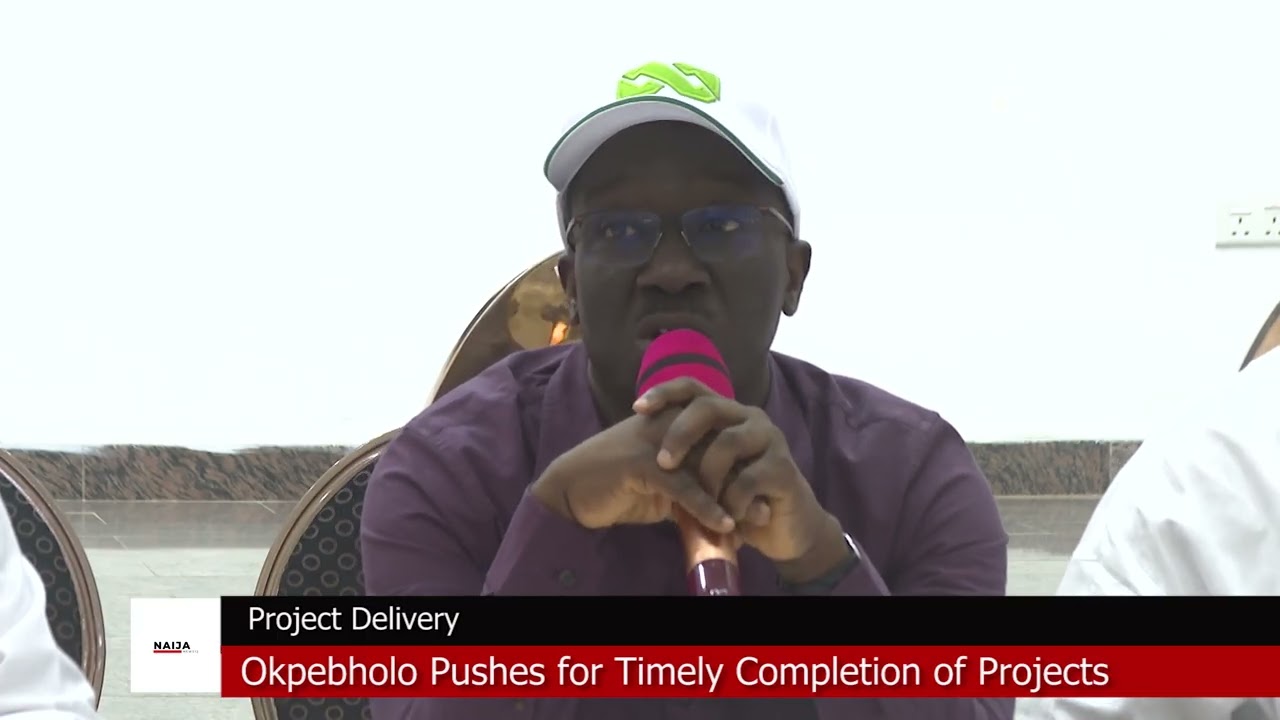 Okpebholo Pushes for Timely Completion of Projects