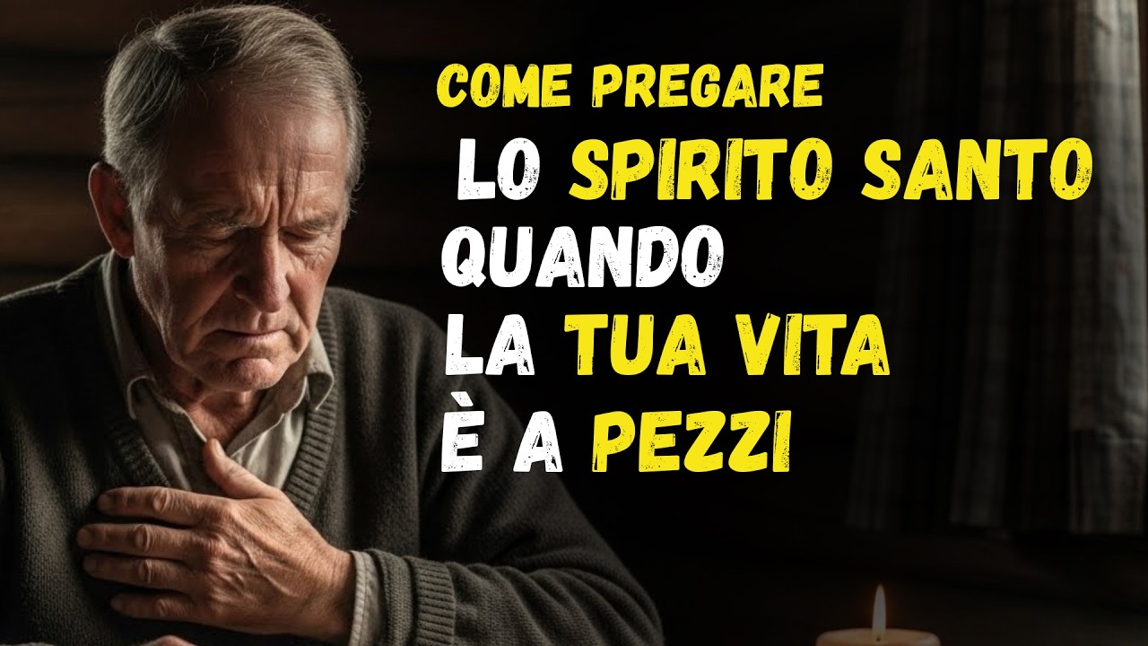Come posso PREGARE lo SPIRITO SANTO quando tutto nella MIA VITA sembra andare in PEZZI