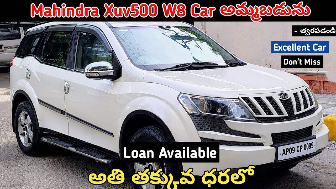 Mahindra Xuv 500 Car అమ్మబడును || Diesel Car || SecondHand Car For Sale Low Price#sale #carforsale