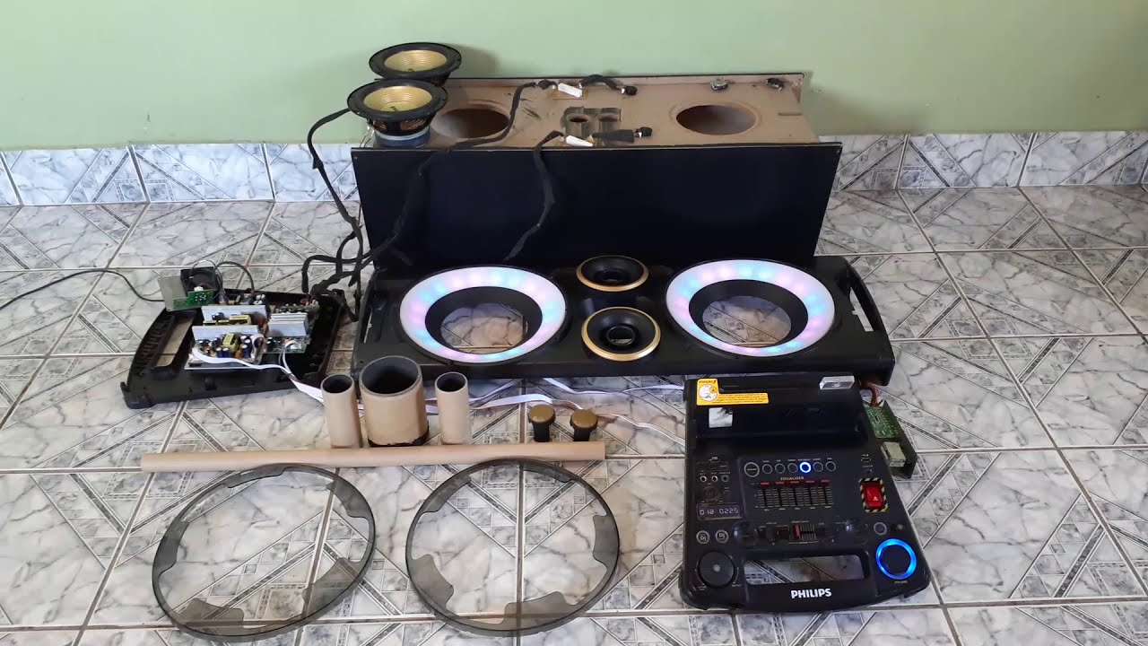 Mini System Nx5 Pro Philips (desmontada)