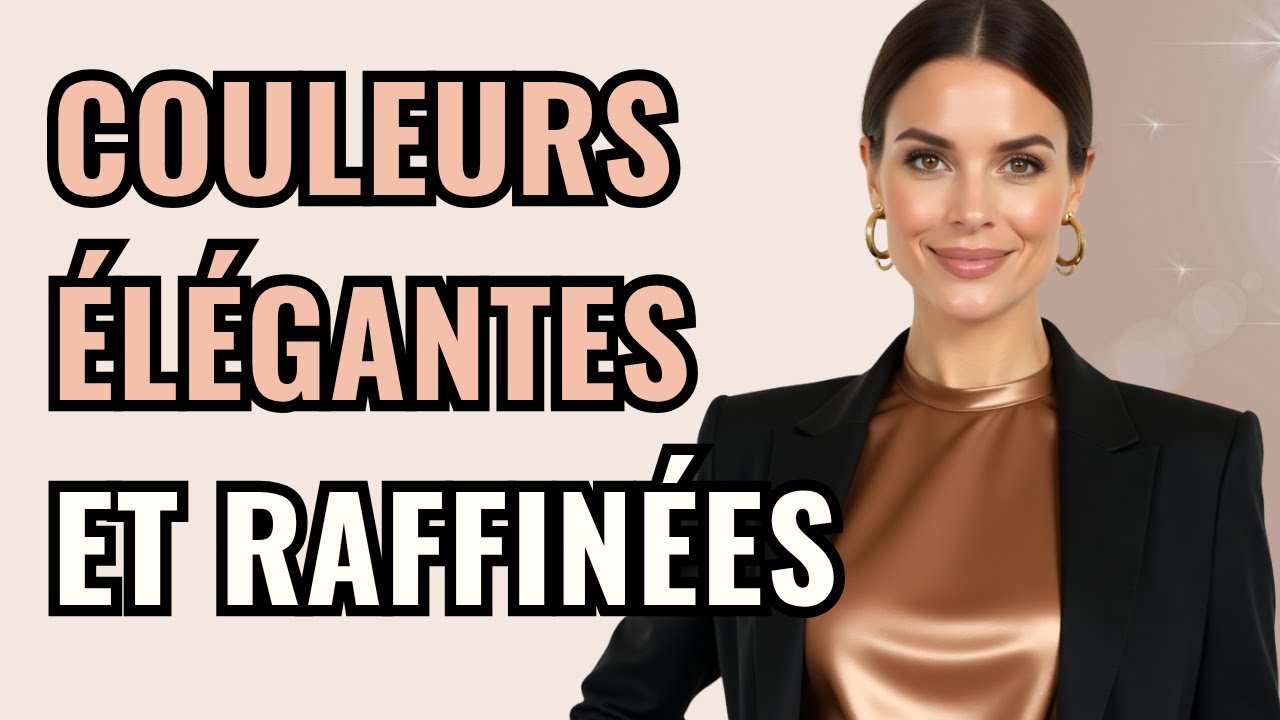 Les Meilleures Combinaisons de Couleurs qui te Font Paraître RICHE Instantanément !