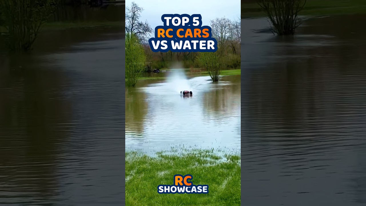Top 5 RC Cars vs. Water! 😳 #cars