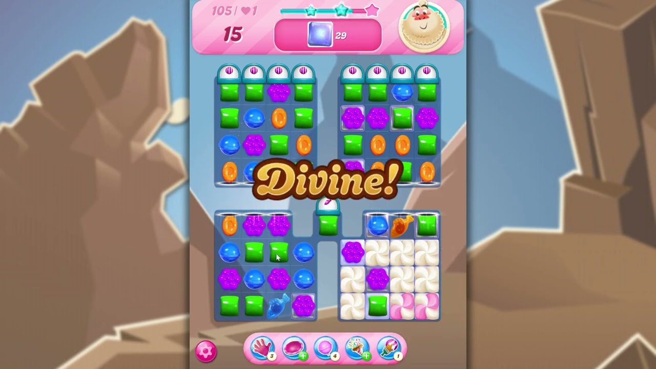 Candy Crush Saga Level 105