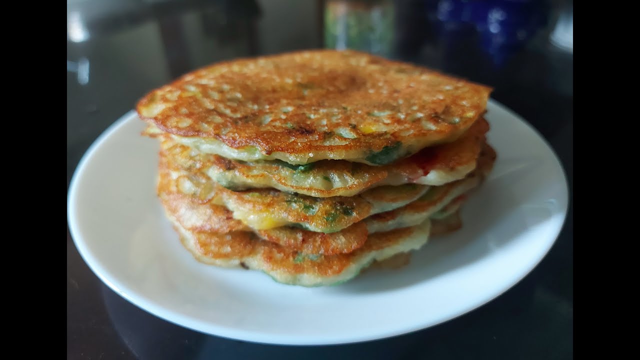 Gluten Free Breakfast | Nutri Vegetable Roastie | Easy Breakfast Recipe| Fluffy Rice n Veggie Cheela