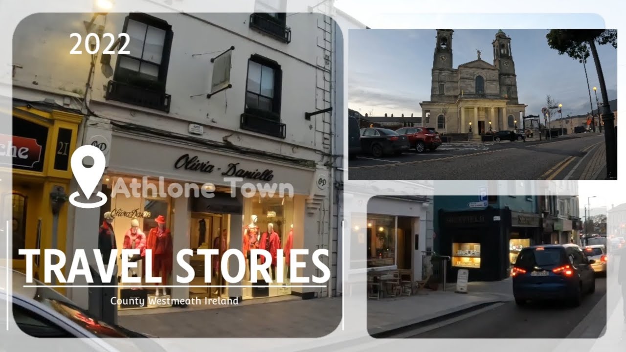 Ireland's Most Beautiful Town |Athlone Town| #vlog #4k #goprohero10 #trending