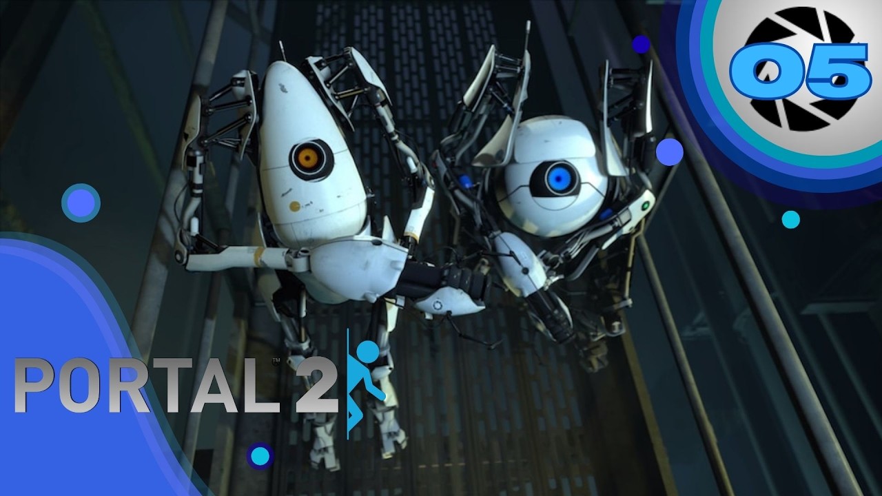 PORTAL 2 #5 // Coop // Notre intellect est exploité à son paroxysme… (c’est bresson…)