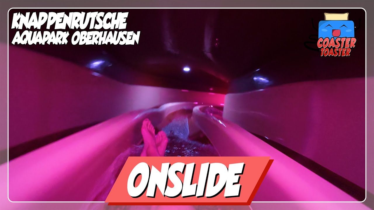 Knappenrutsche im @AQUAparkOberhausen - Racing Rutsche von Klarer | POV