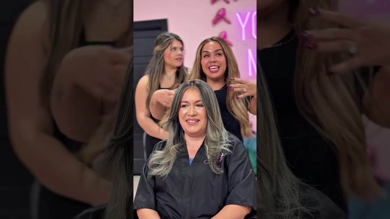 Преображение цвета волос!