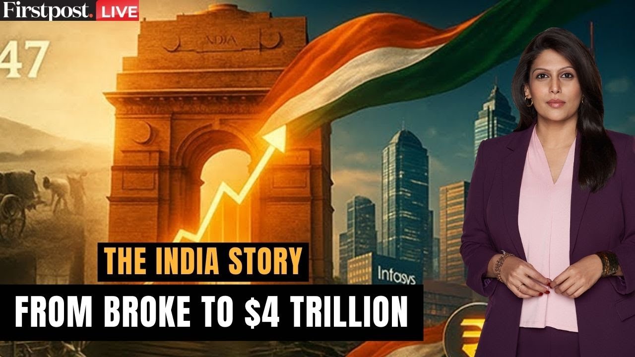 LIVE: From Scarcity to Superpower: Story of India's Economic Rise | Palki Sharma | Independence Day