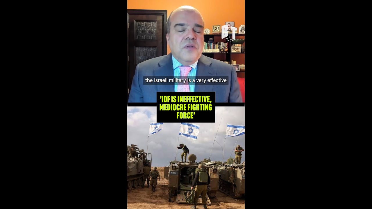 'IDF is ineffective, mediocre fighting force'