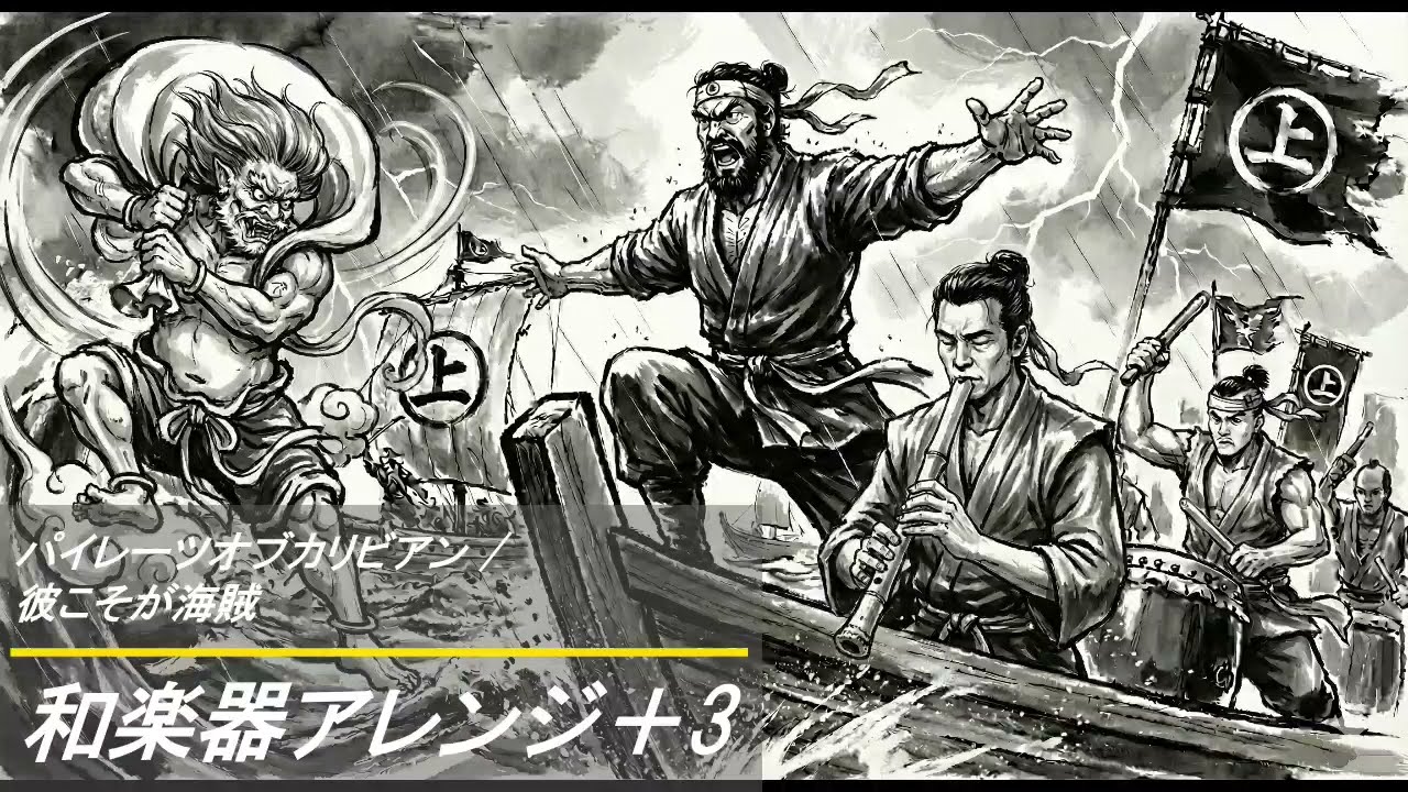 【改】パイレーツオブカリビアン / 彼こそが海賊　和楽器アレンジ