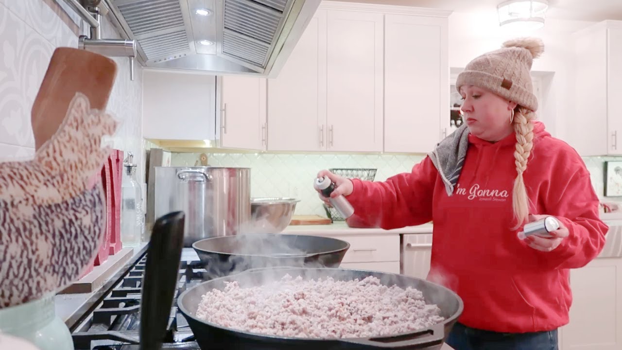 Cooking Huge Meals to Feed My Family of 11