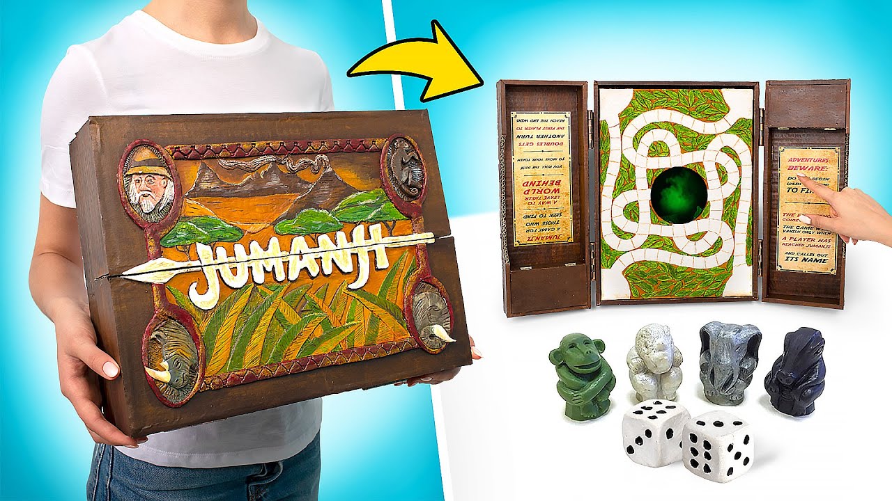 Gioco di JUMANJI Fatto di Cartone! 🎲 🌺 🐒