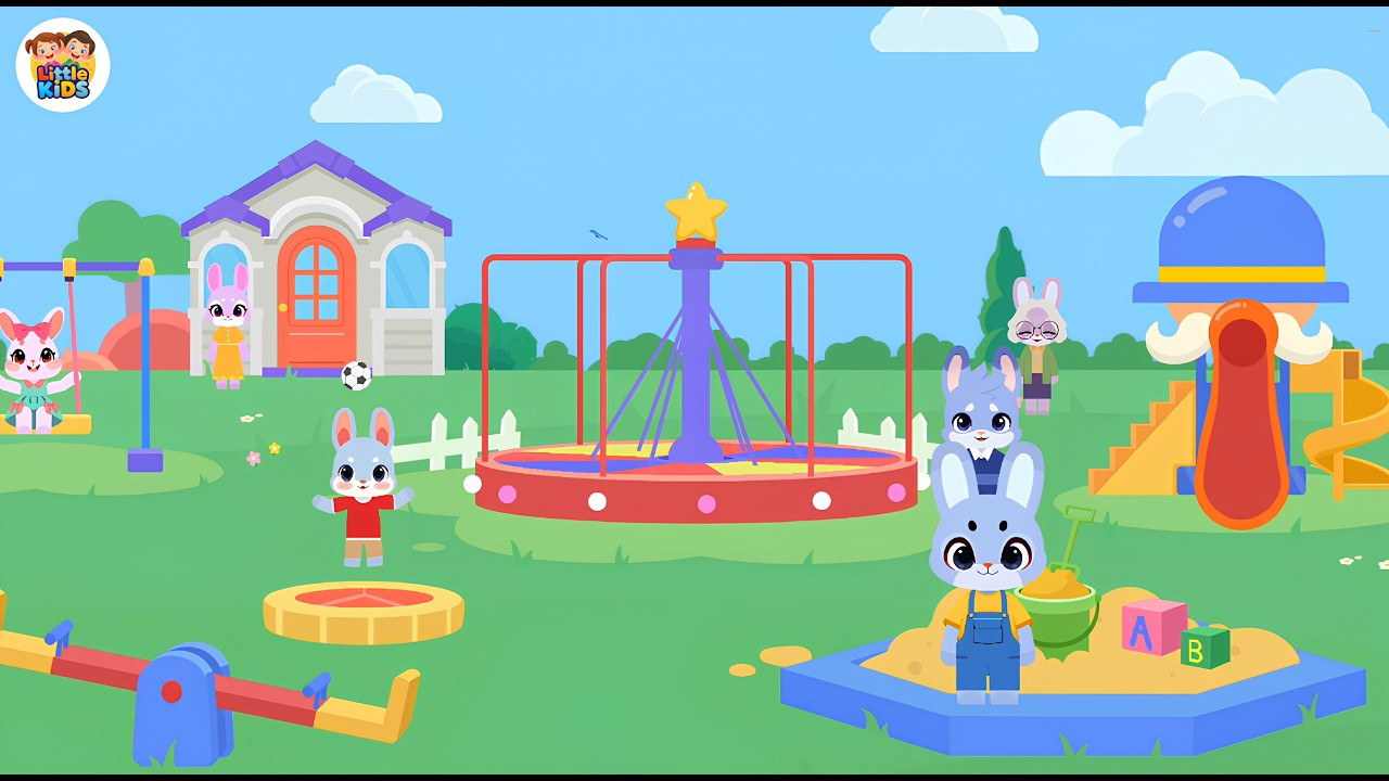 Kids Playground Fun Adventure | Learning Colors & Playtime for Toddlers