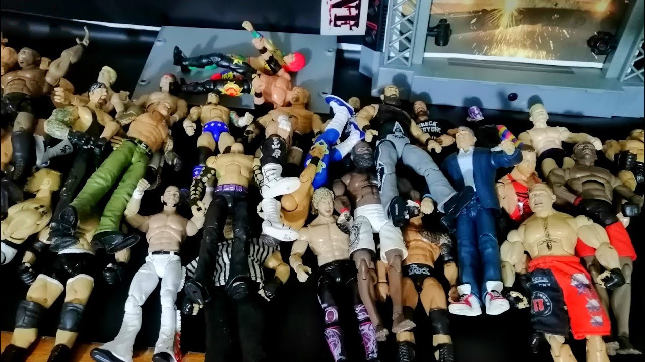 Mi colección total de figuras WWE 2022 pt 1 /WWE WRESTLING Perú