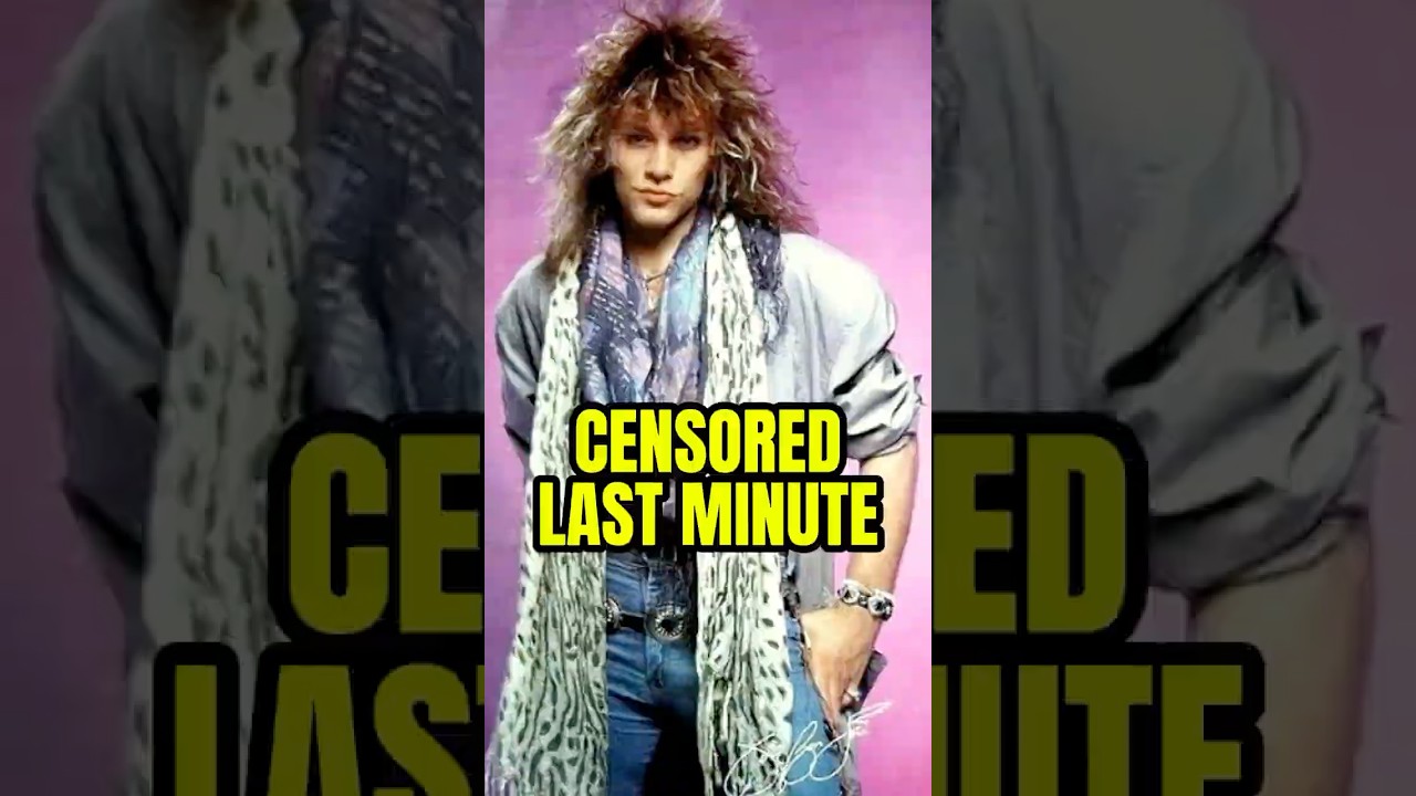 Why Bon Jovi's Most Famous Cover Is A Garbage Bag #bonjovi #rockhistory  #classicrock  #80srock