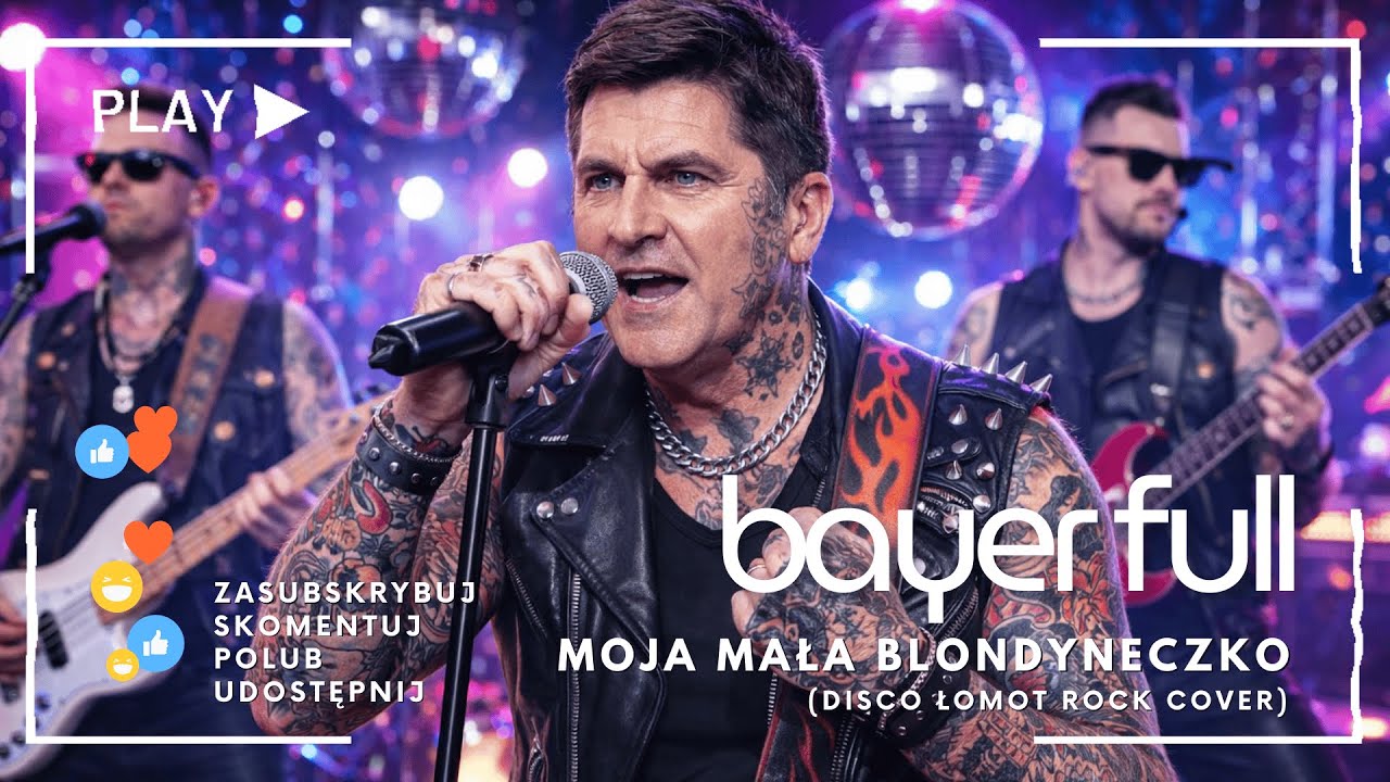 🔥 Bayer Full - Moja Mała Blondyneczko (ale to ROCK cover)🤘DISCO ŁOMOT