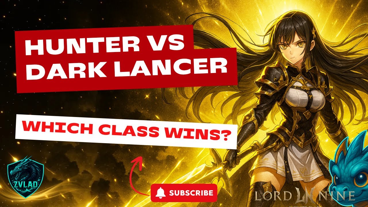 Lord Nine Live ⚔️ Hunter vs Dark Lancer | Best Ability Setup? 👀