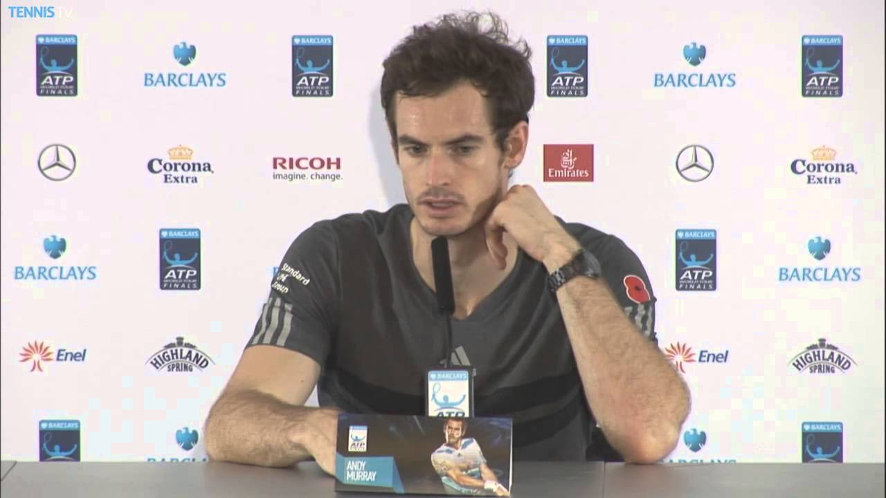London Finale 2014 Thursday Interview Murray
